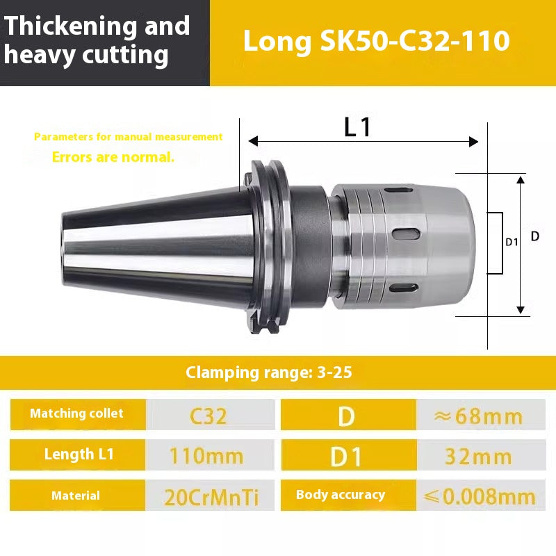 2103-CNC tool holder BT40 BT30 BT50 strong tool holder CNC machining center C32 strong chuck extended tool holder Shandong Denso Pricision Tools Co.,Ltd.